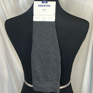 Birkenstock gray women’s comfort, footbed socks